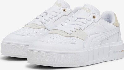 PUMA Zapatillas deportivas bajas en beige / blanco, Vista del producto