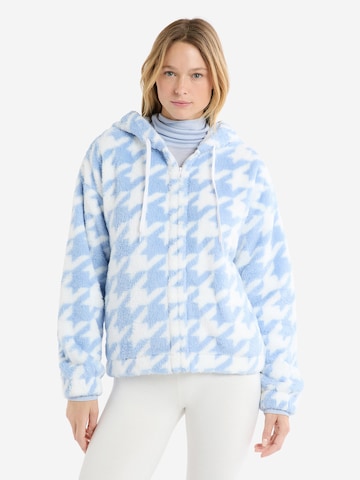 ETAM Pajama Shirt 'Wolf' in Blue: front