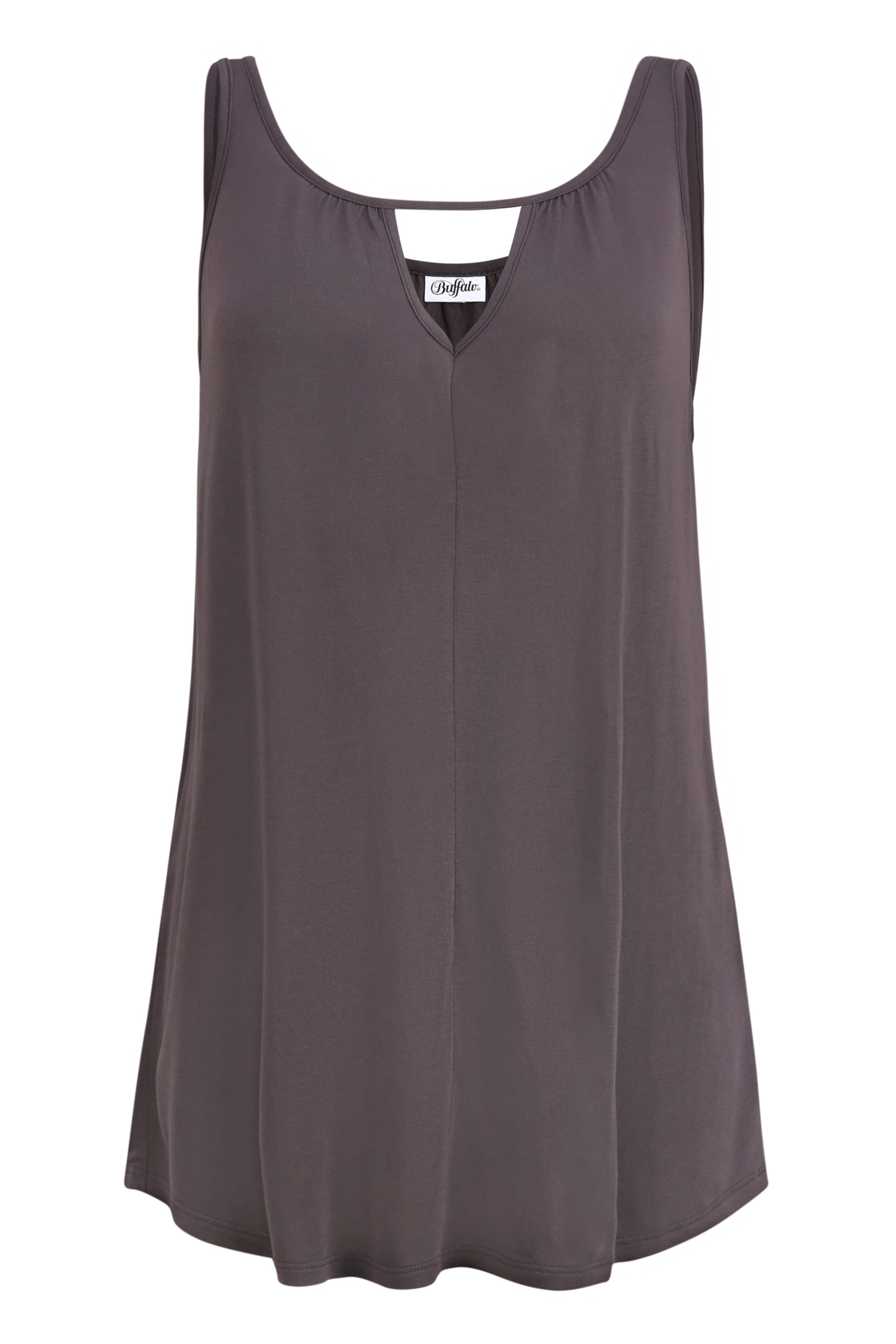 BUFFALO Topp, värv hall: eest vaates