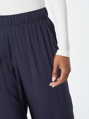 Wide leg Pantaloni di s.Oliver in blu