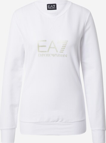 EA7 Emporio Armani Collegepaita värissä valkoinen: edessä