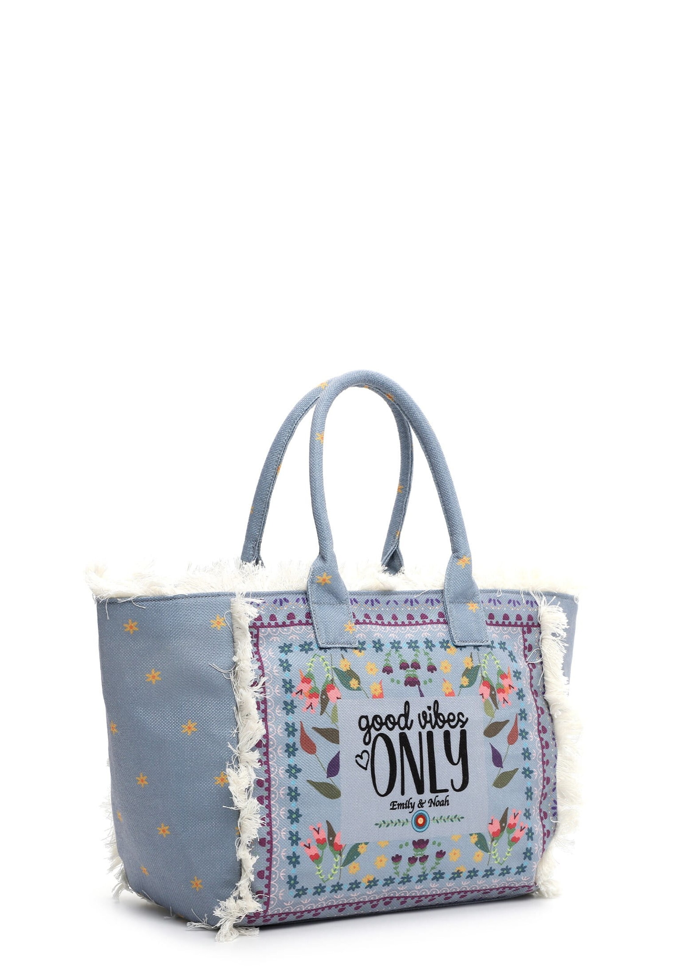 Cabas 'Elea' Emily & Noah en bleu