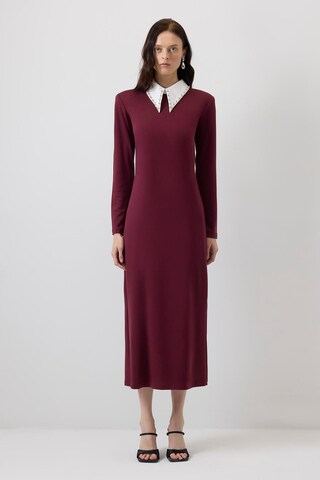 Touche Prive Dress in Red: front