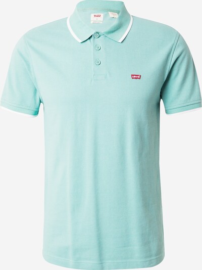 LEVI'S ® T-Krekls 'Levis HM Polo', krāsa - nefrīta / sarkans / balts, Preces skats