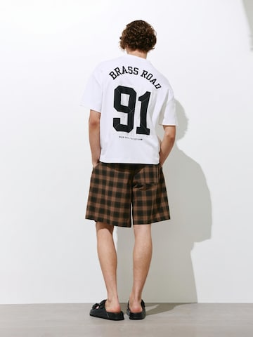 Pull&Bear Majica | bela barva