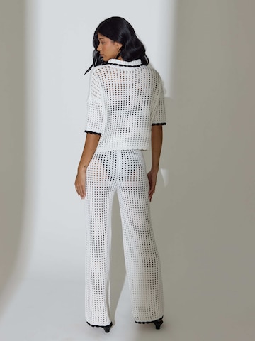 Cardigan South Beach en blanc