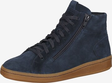 Ganter Sneakers hoog in Blauw: voorkant