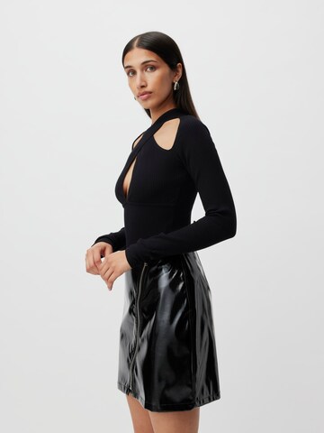 LeGer by Lena Gercke Shirt bodysuit 'Selena' in Black