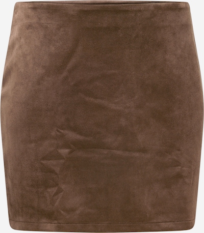 PIECES Curve Skirt 'ANNU' in Brown, Item view