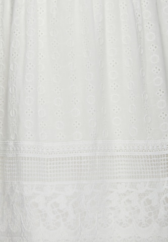 Jupe 'Boho' IZIA en blanc