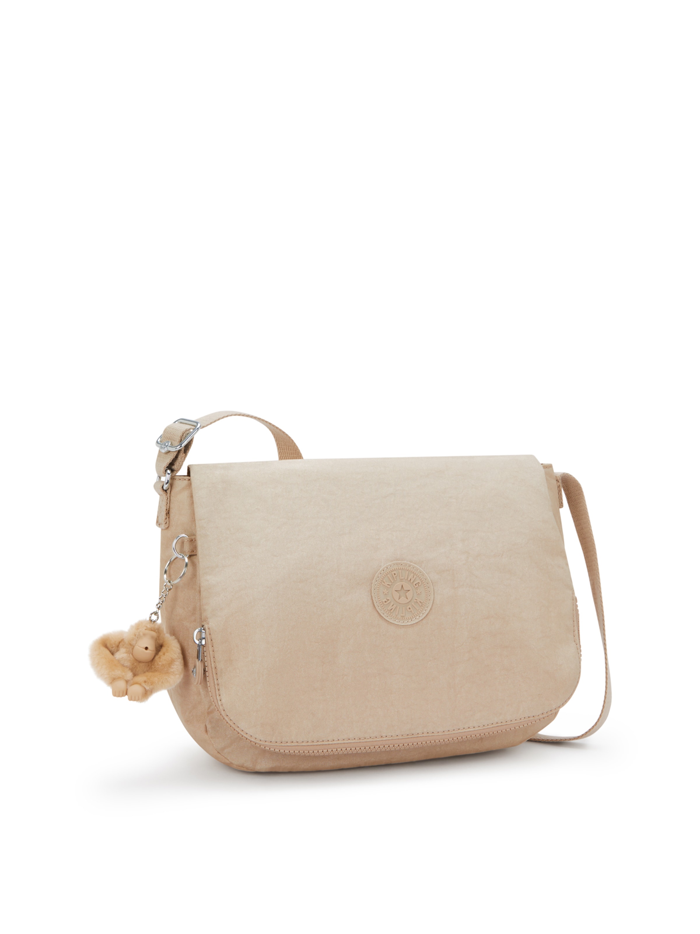 KIPLING Schoudertas 'Earthbeat' in Beige