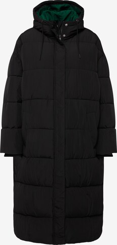 Studio Untold Winter Coat in Black: front