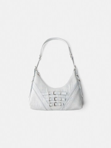 Bershka Shoulder Bag in Blue