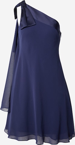 Robe de cocktail Lauren Ralph Lauren en bleu : devant