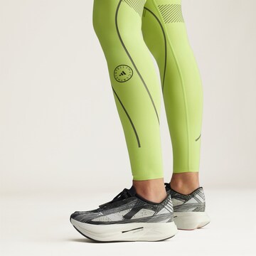 ADIDAS BY STELLA MCCARTNEY Skinny Sports trousers 'TruePace' in Green