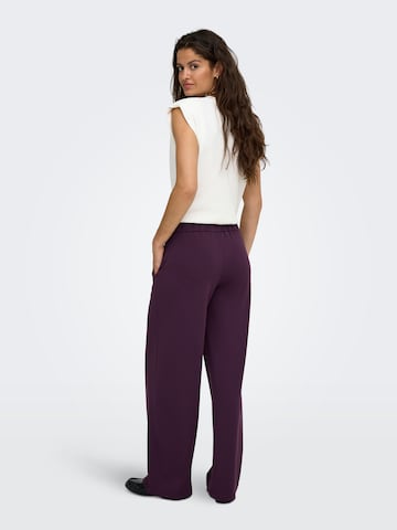 JDY - Pierna ancha Pantalón 'JDYLOUISVILLE CATIA' en lila