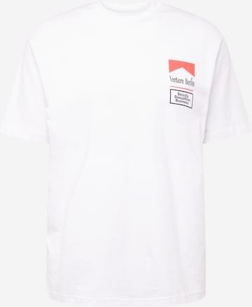 Vertere Berlin Shirt 'CIG' in Wit: voorkant