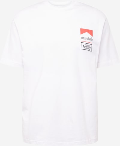 Vertere Berlin T-shirt 'CIG' i ljusröd / svart / vit, Produktvy