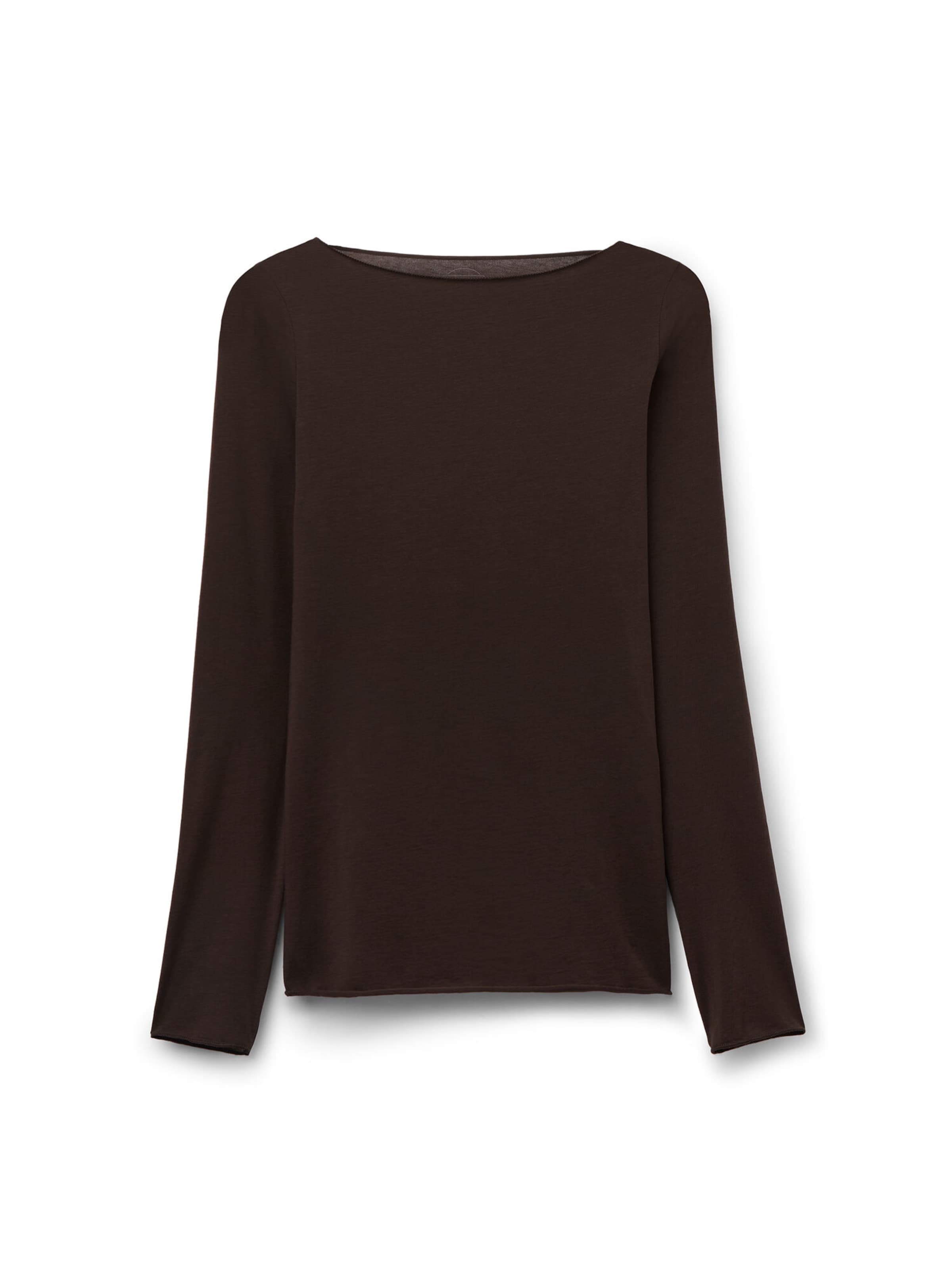 INTIMISSIMI Top 'THE SENSUAL COTTON' in Braun: Vorderseite