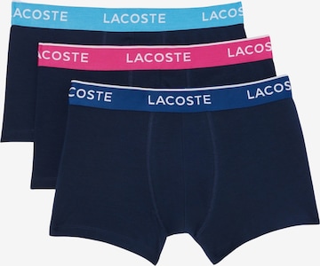 LACOSTE Boxer shorts 'Trunks' in Blue: front