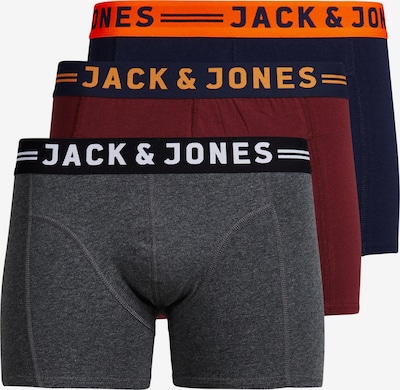 JACK & JONES Boxer shorts 'Lichfield' in Navy / Orange / Wine red, Item view