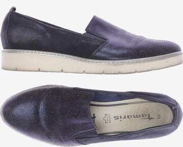 TAMARIS Flats & Loafers in 38 in Blue: front