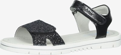 Richter Schuhe Sandale in schwarz, Produktansicht