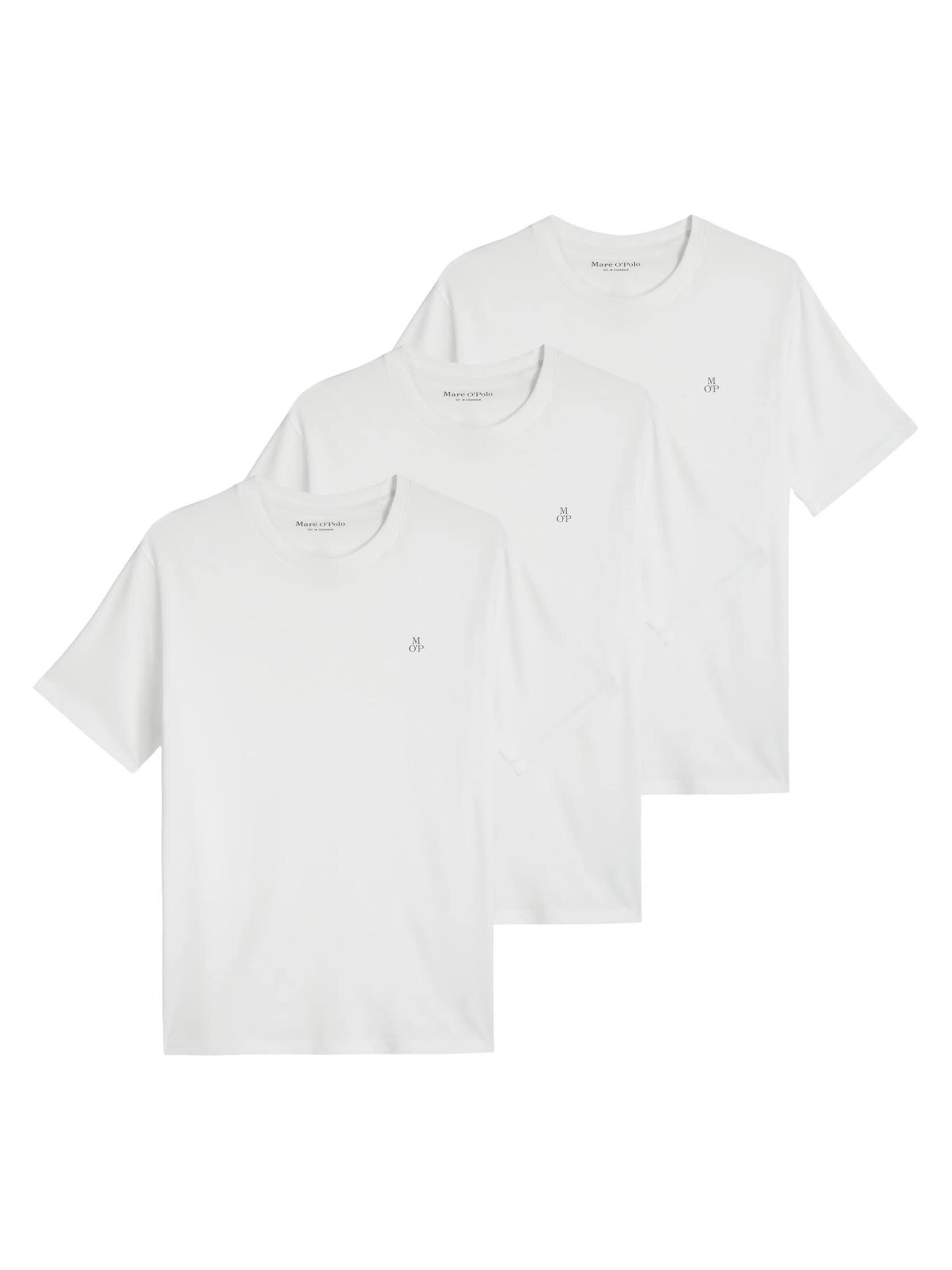 Marc O'Polo Shirt 'Kjer' in White: front