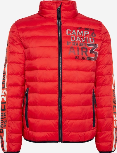 CAMP DAVID Steppjacke in rot, Produktansicht