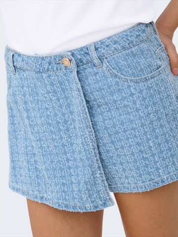 Jupe 'ONLTEXAS' ONLY en bleu
