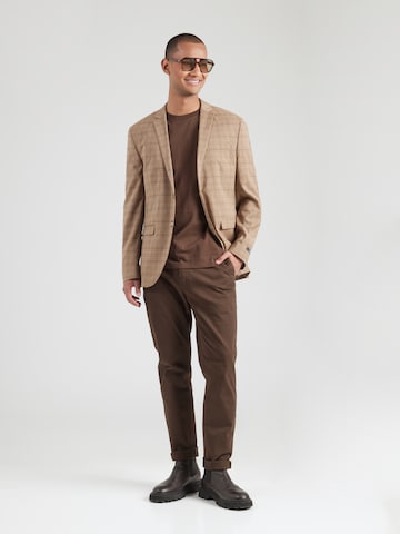 SCOTCH & SODA Shirt 'Seasonal Core' in Brown