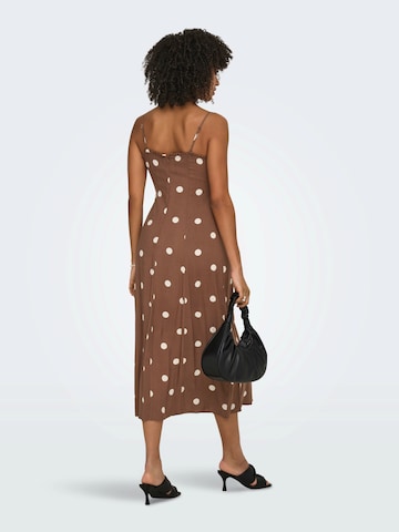 ONLY Kjole 'ONLNELLY' i brun