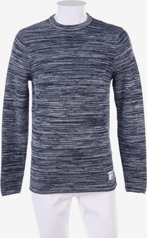 JACK & JONES Baumwoll-Pullover L in Blau: predná strana