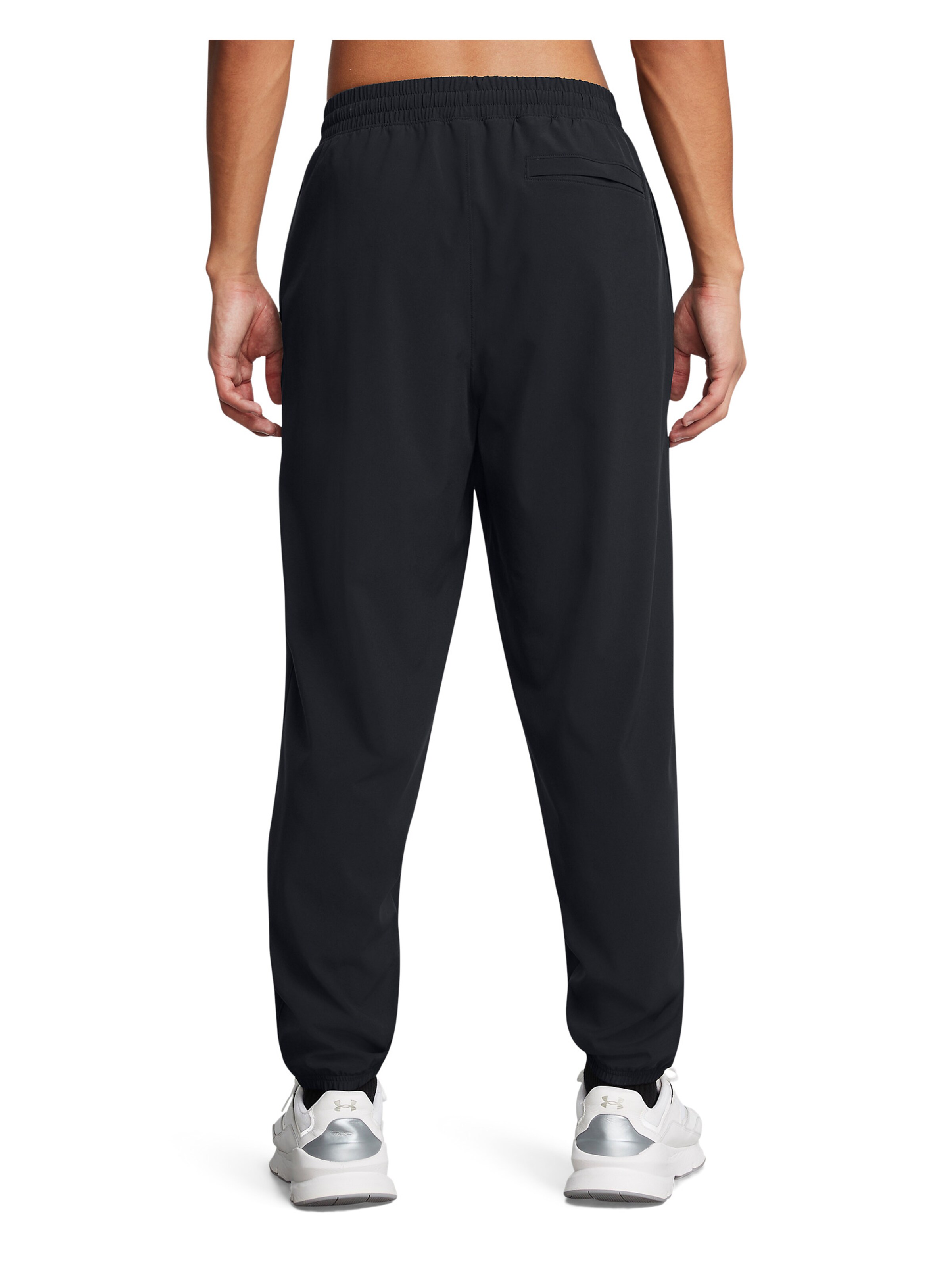 UNDER ARMOUR Tapered Sportbroek 'Vibe' in Zwart