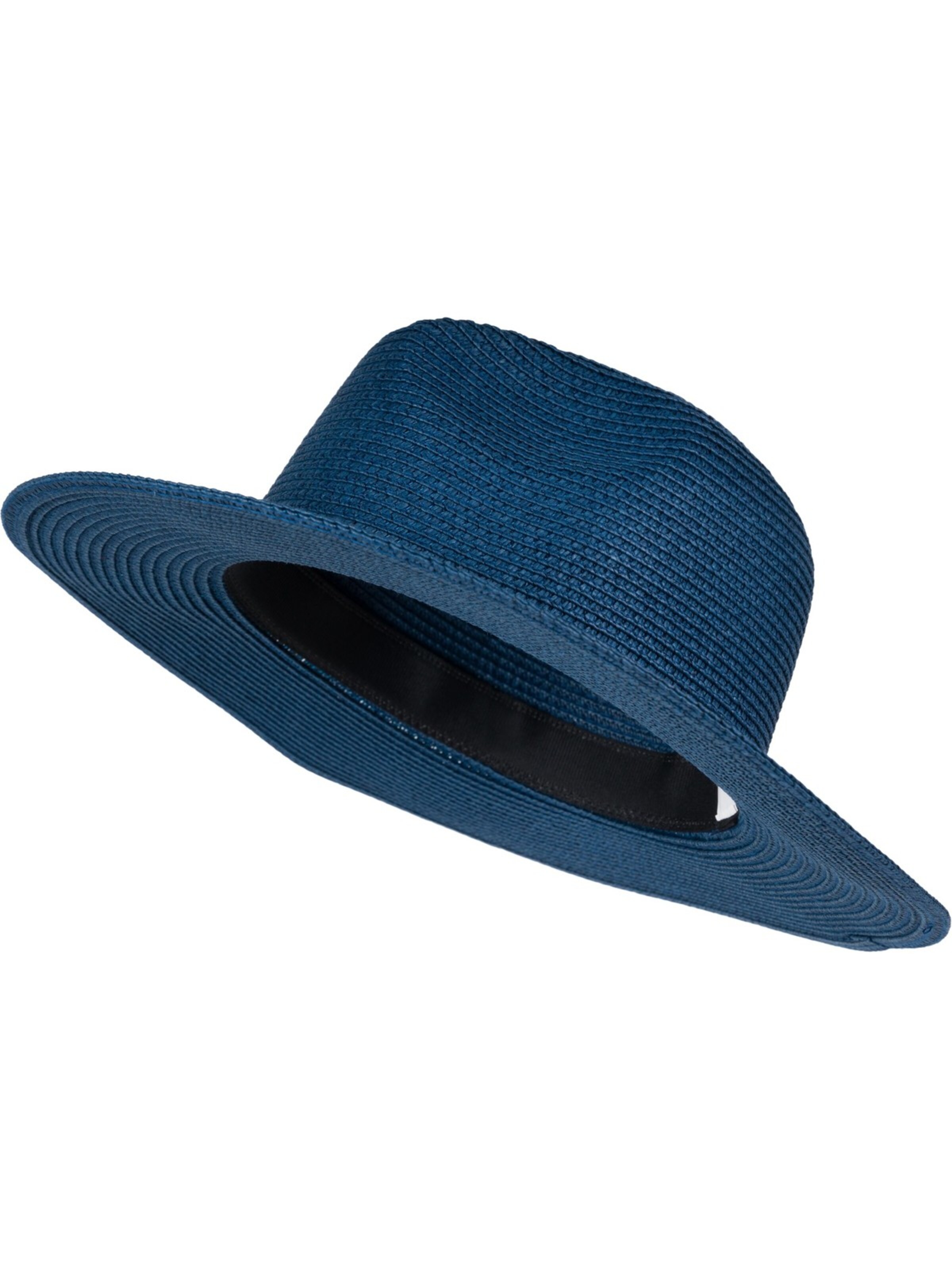 styleBREAKER Hut 'Panama Strohhut - Knautschhut'‌‌‌‌‌‌ in dunkelblau, Produktansicht