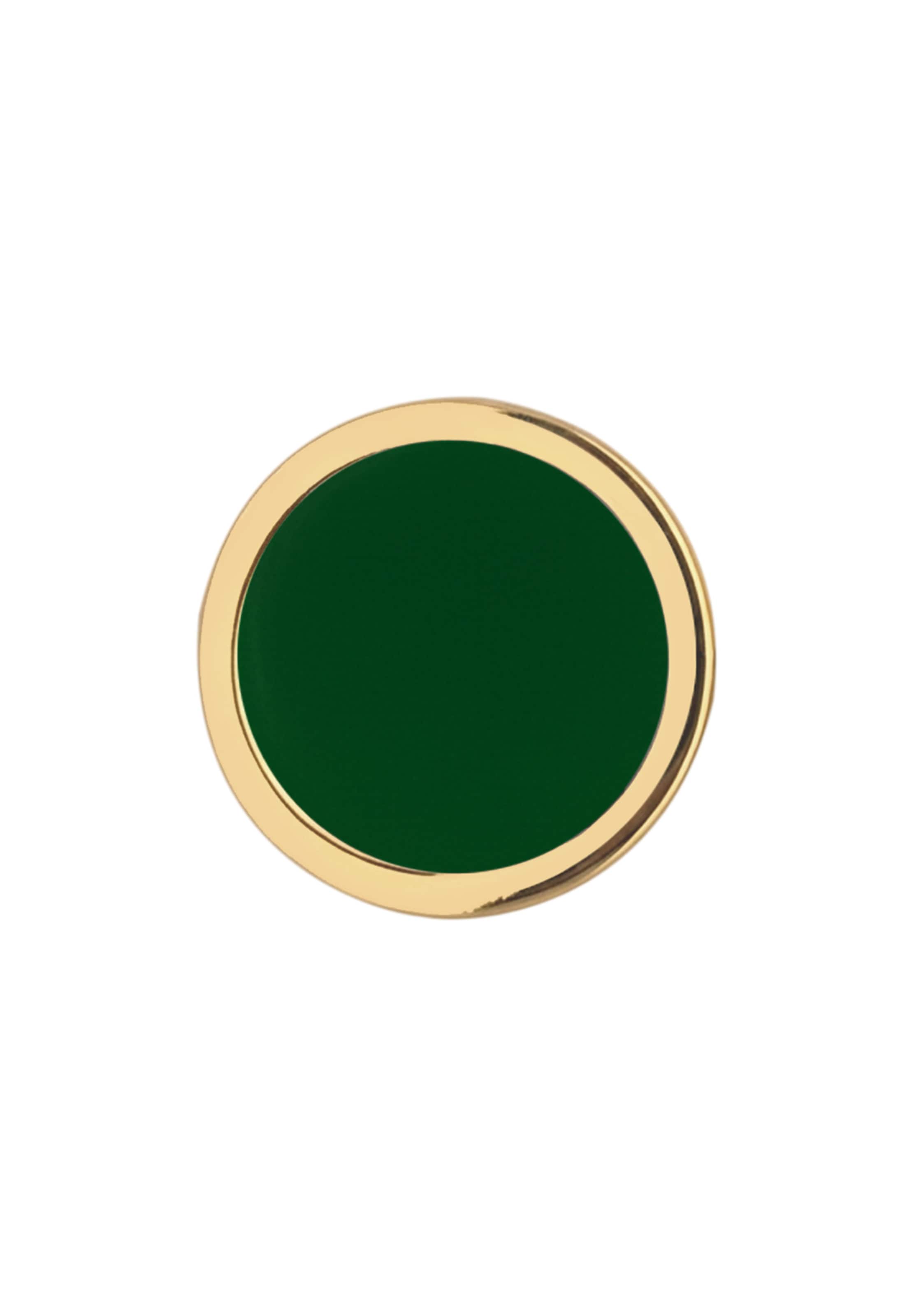 KUZZOI Ohrring in Grün: Vorderseite