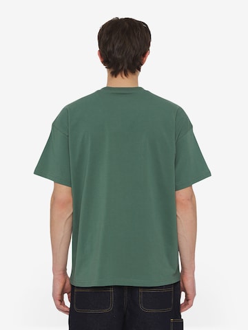 DICKIES Majica 'ENTERPRISE' | zelena barva