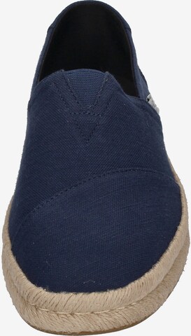 TOMS - Espadrilles 'Alp' em azul