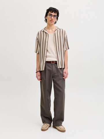 Fit confort Chemise 'JJEJEFF' JACK & JONES en beige