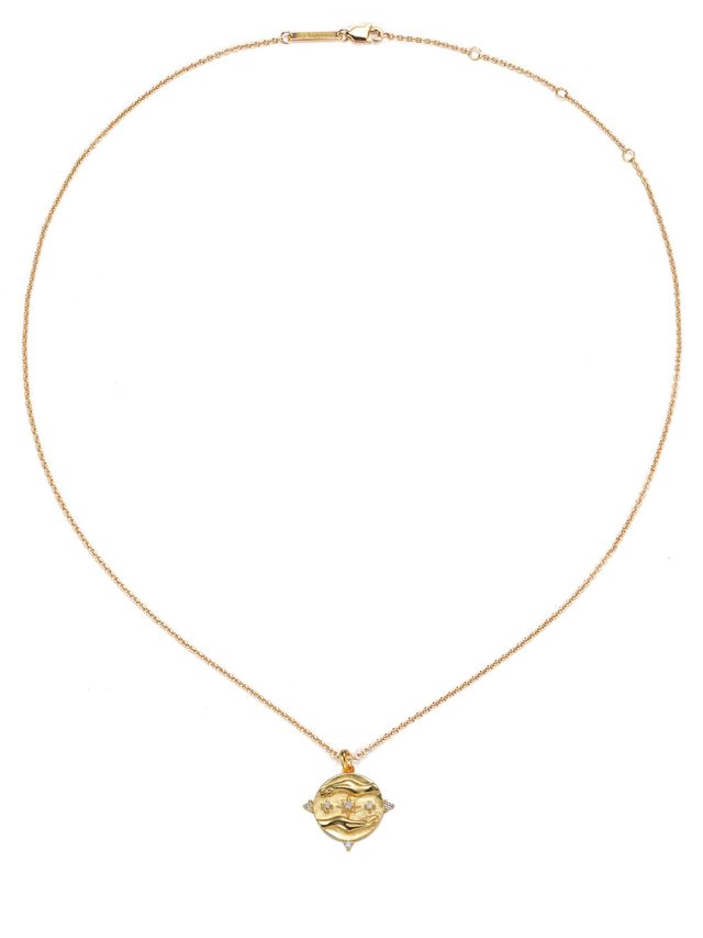 Hey Happiness - Cadena 'Abundance' en oro