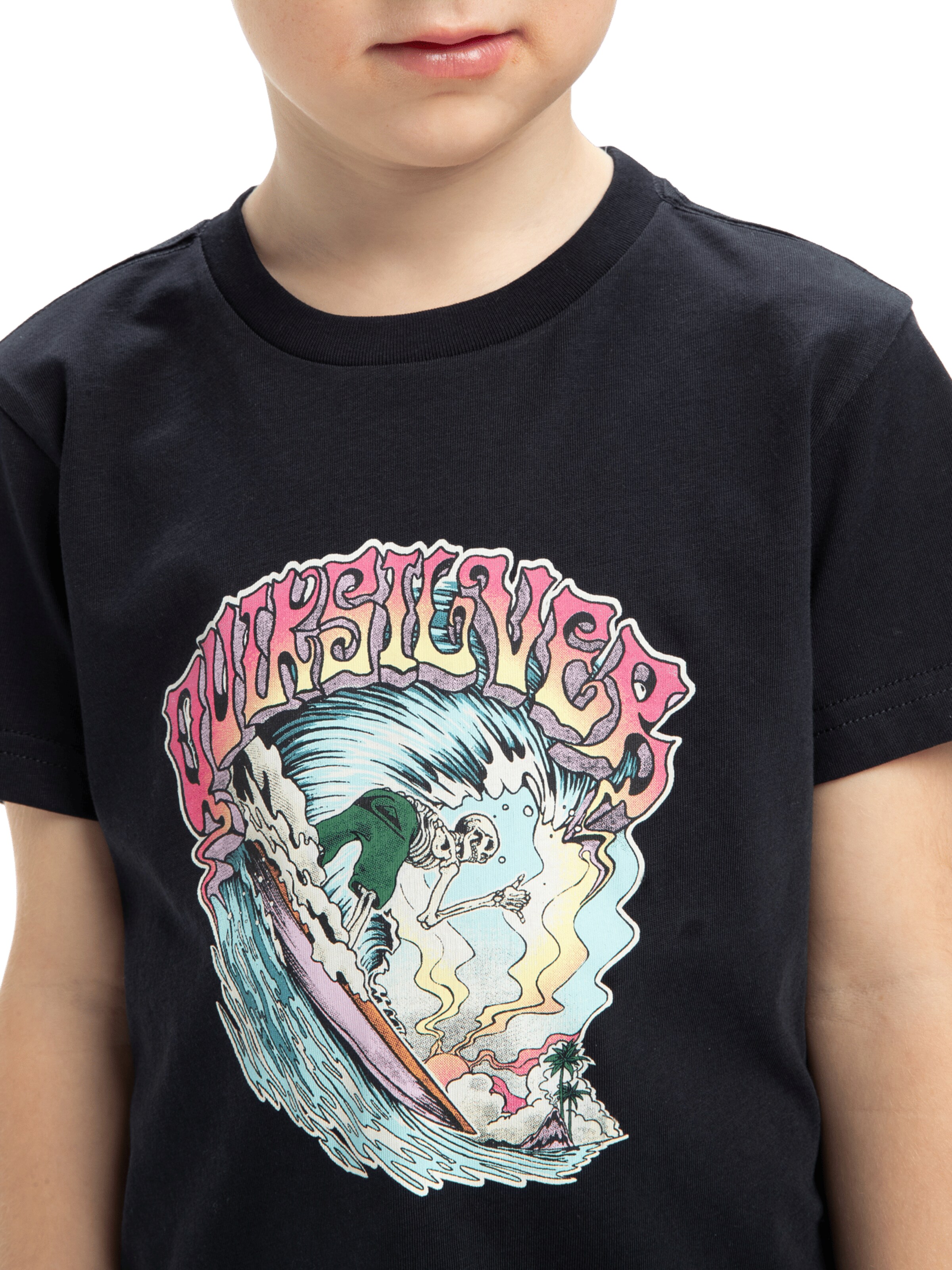 QUIKSILVER Shirt 'Times Up' in Blauw