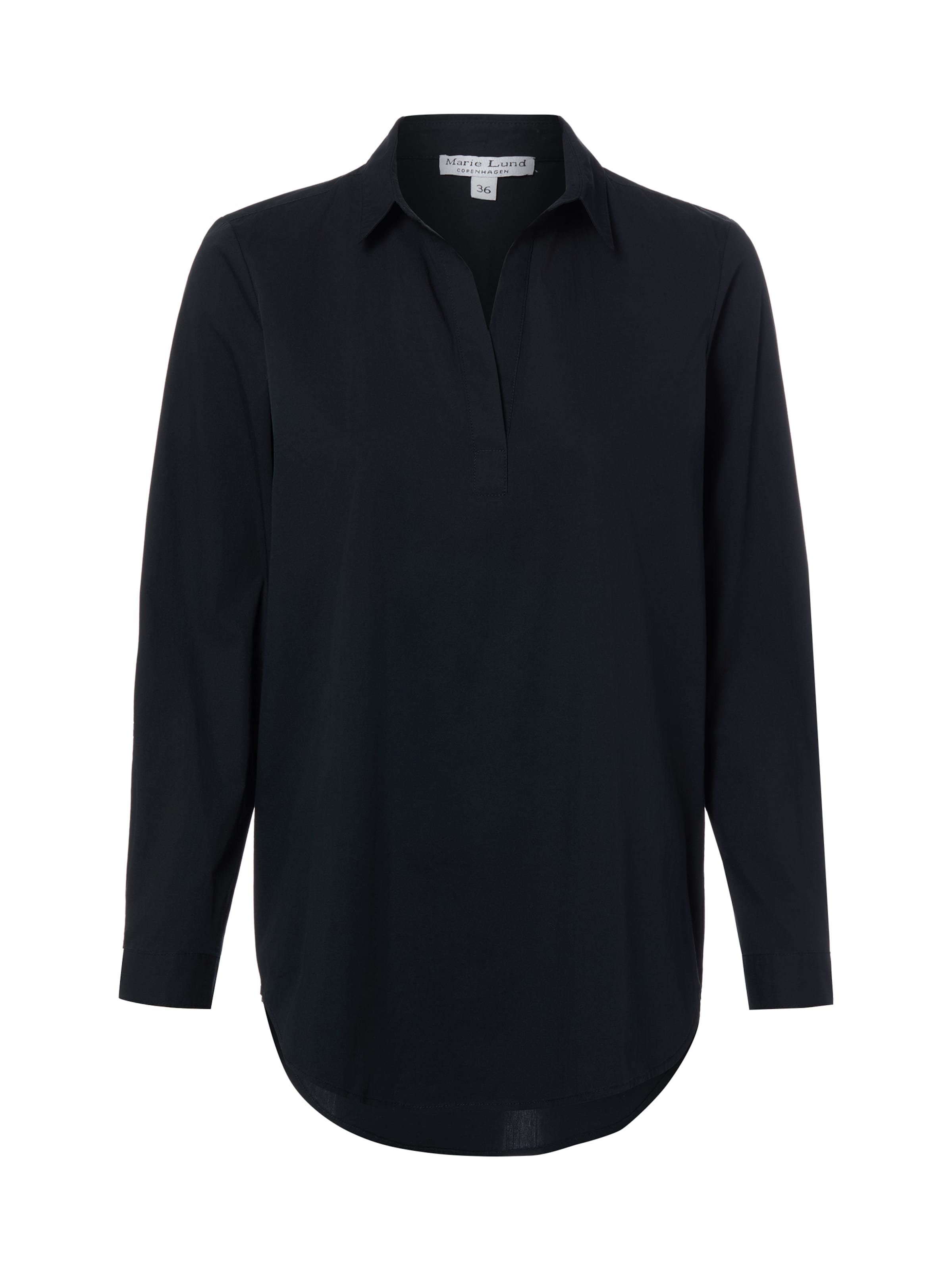 Marie Lund Blouse in Black: front
