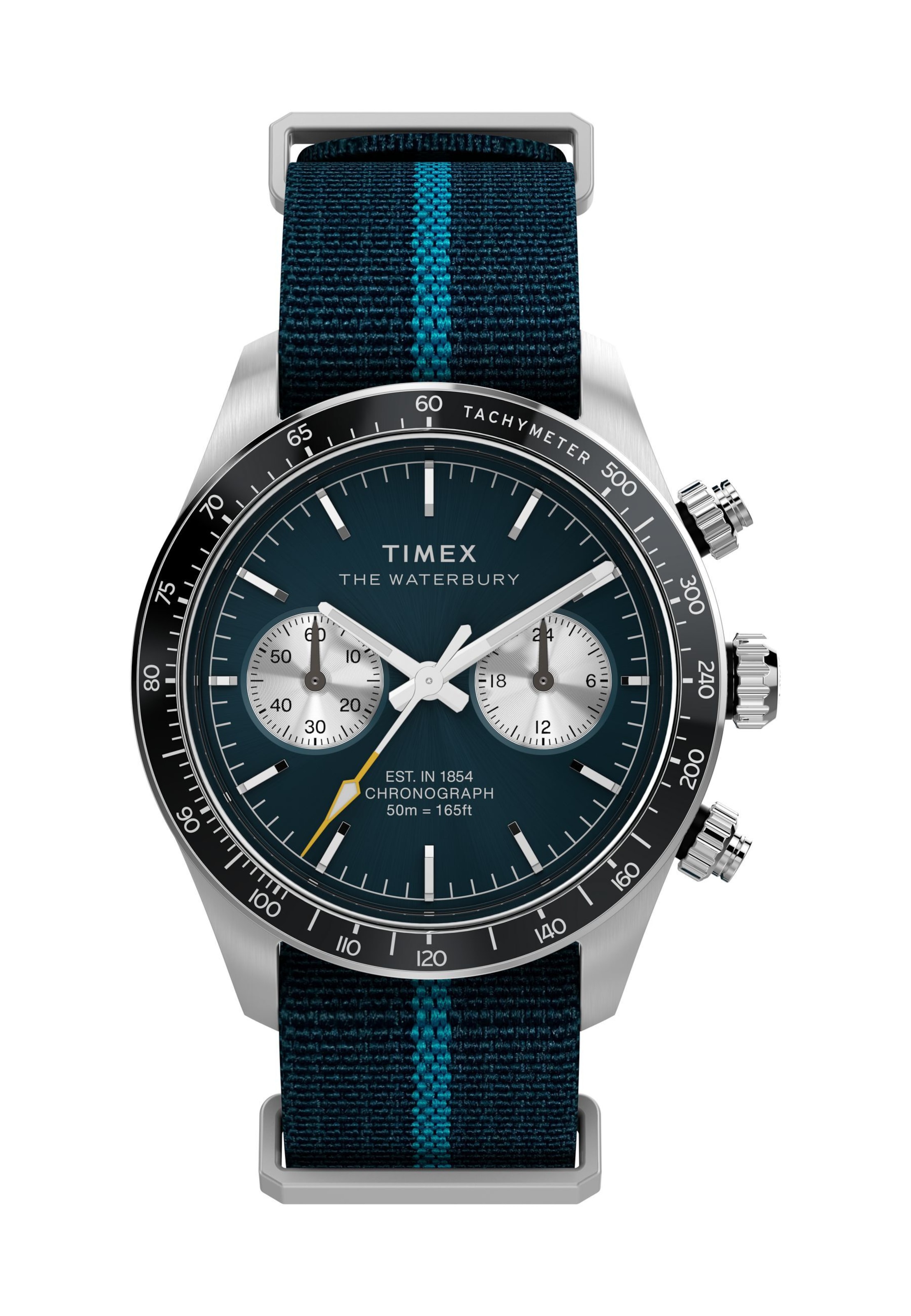 TIMEX Uhr 'Waterbury Heritage' in Blau: Vorderseite