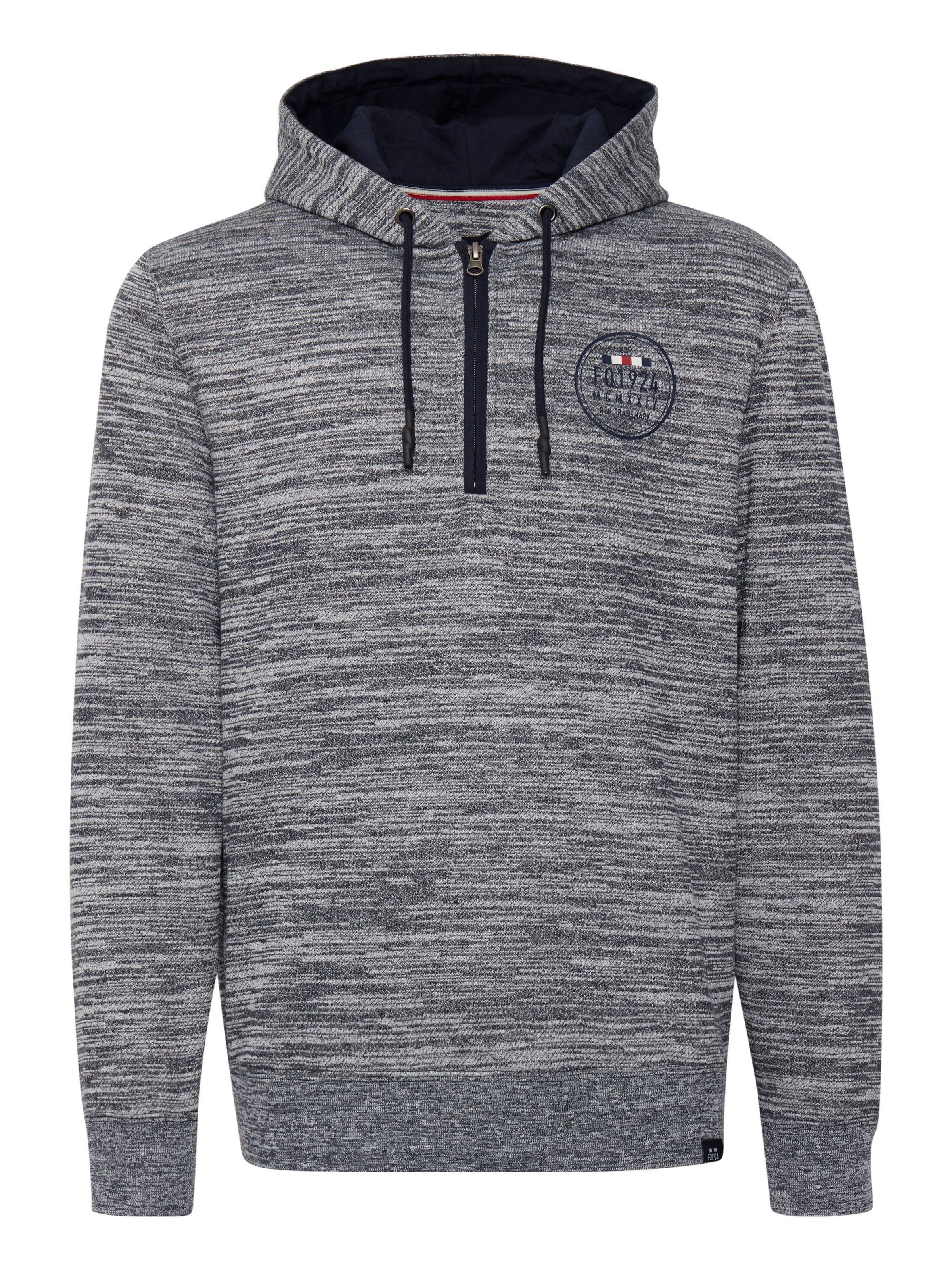 FQ1924 Sweatshirt 'FQGunar' in Blauw: voorkant