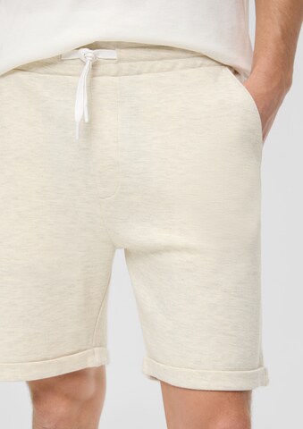 QS Regular Shorts in Beige