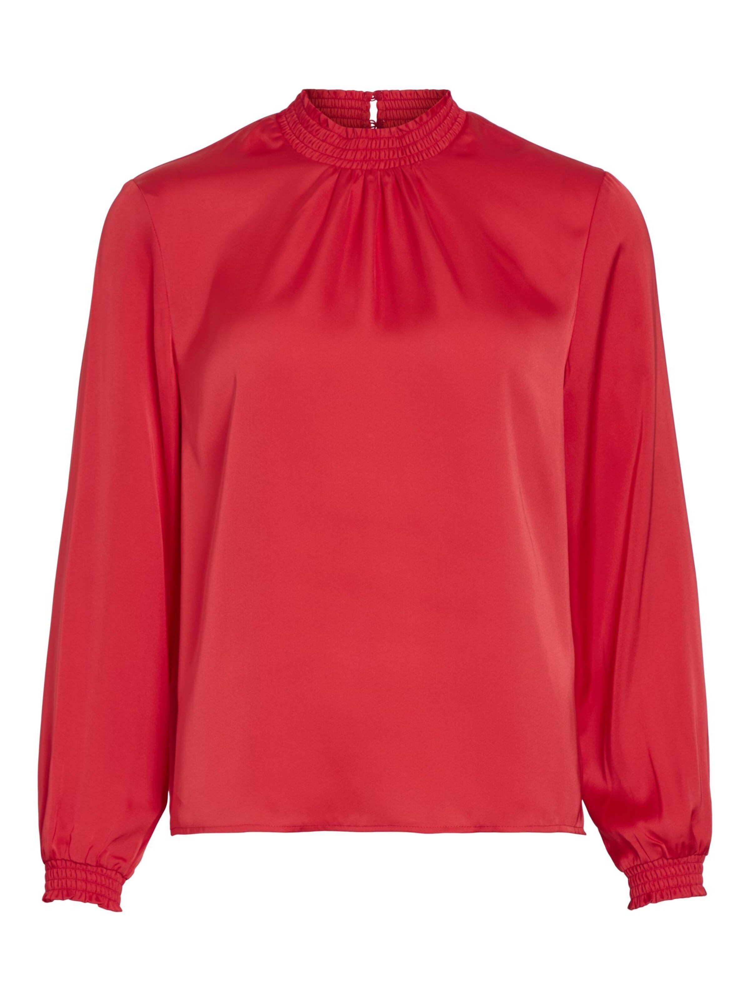 Camicia da donna di VILA in rosso: frontale