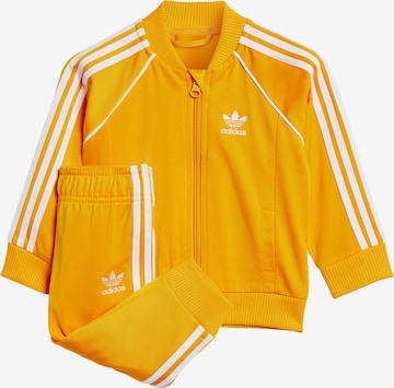 ADIDAS ORIGINALS Sweat suit 'Adicolor' in Orange: front