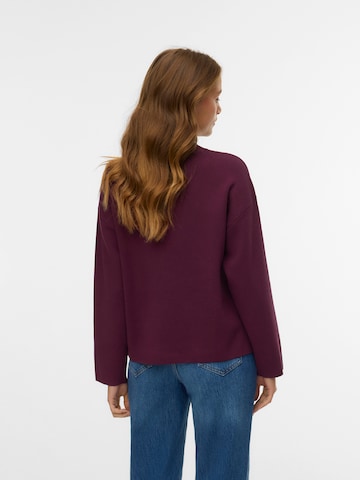 VERO MODA Trui 'VMSILJE' in Rood