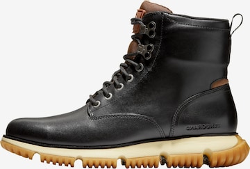 Cole Haan Veterboots '4.Zerøgrand' in Zwart: voorkant