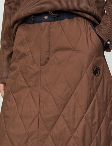 MAMMUT Athletic Skorts in Brown
